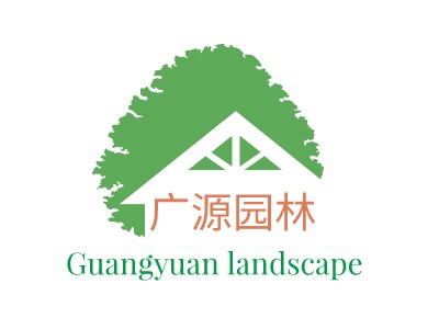 山西大景园林绿化工程标志设计 - 123标志设计网